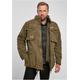 Wintermantel BRANDIT "Herren M-65 Giant Jacket" Gr. 4XL, grün (olive) Herren Mäntel Wintermäntel