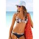 Bikini-Hose BUFFALO "Branda" Gr. 44, N-Gr, bunt (braun, apricot) Damen Badehosen Ocean Blue