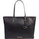 Shopper CALVIN KLEIN Gr. B/H/T: 37 cm x 28 cm x 13 cm, schwarz Damen Taschen Handtaschen