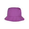 Flex Cap FLEXFIT "Accessoires Water Repellent Bucket Hat" Gr. one size, pink (fuchsia) Damen Caps Flex