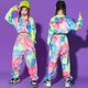 Vêtements de danse Hip Hop pour filles et garçons costume de jazz imbibé pour enfants spectacle