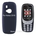 Coque de protection en silicone tpu pour nokia 3310 2017 2.4 pouces noir mat double sim