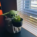 Pot de fleur Star VANbébé Yoda mignon les poupées mandaloriennes jouet cadeaux pour enfants