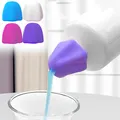 Presse-dentifrice en silicone à fermeture automatique distributeur de couvercle de dentifrice