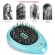 Brosse à cheveux ionique électronique magique professionnelle lisseur Mini Ion Vibration masseur