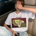 T-shirt haut tendance s avocat T-shirt végétalien femme Harajuku T-shirt humoristique Ullzang