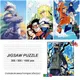Haruno Sakura and Uchiha Sasuke Puzzle Cartoon Jigsaw Puzzles Japanese Anime Board Games Uzumaki