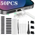 Port de charge pour téléphone portable prise anti-poussière pour iPhone haut-parleur Samsung Mi