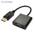 2021 DP vers VGA Adaptateur Displayport vers VGA Convertisseur Câbles DP Adaptateur VGA Câbles