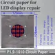Papier de réparation de tampon de carte PCB de technologie de LED de papier de circuit imprimé de la