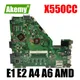 X550CC E1 E2 A4 A6 CPU 4 GO RAM carte mère Pour ASUS Y581C X550C X552C X550C R510CC X550CC Carte