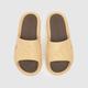 adidas adicane slide sandals in beige