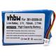 Vhbw - Batterie compatible avec Garmin Nuvi / Nüvi 2689LMT, 2689LMT 6-inch, 40, 40LM, 52 appareil