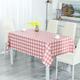 Nappe De Table Rectangulaire, Nappe Carreaux, Nappe Carreaux Rose Blanc, Nappe Tissu Vichy Pour