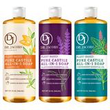 Dr. Jacobs Naturals Pure Castile Soap Variety Pack 32 oz 3-count