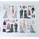 Anziehpuppe Paperdoll Papierbogen Puppe Dressable dolls Poupees a habiller Ankleide-Puppen Bastelbogen Printed in Germany J.F.Schreiber