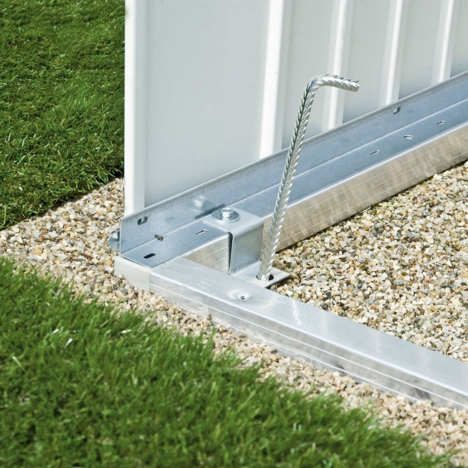 Biohort Bodenrahmen für Gerätehäuser und Geräteschränke, 2D (334x222 cm), Neo Image