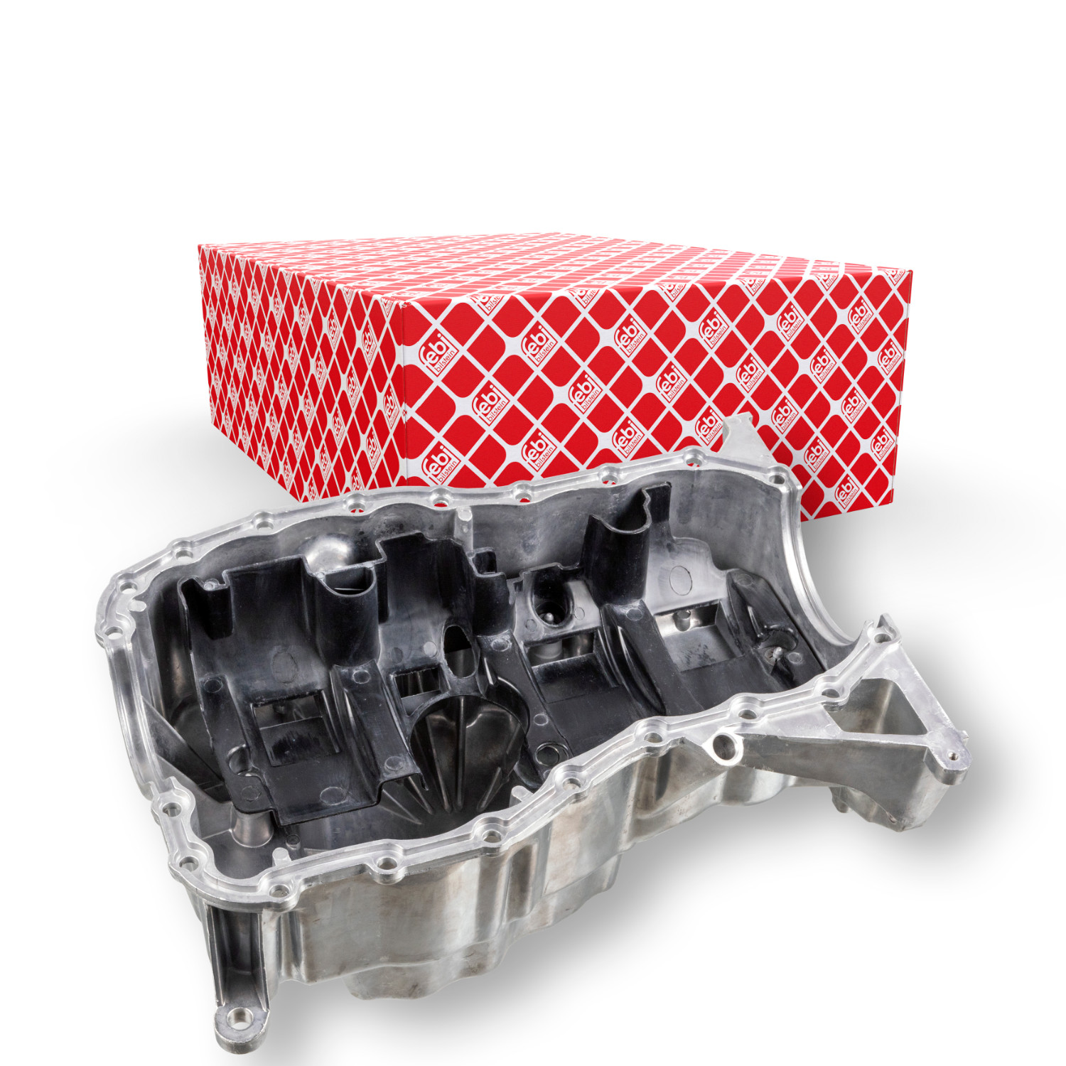 FEBI BILSTEIN Ölwanne 177588 mit Ölablassschraube für RENAULT DACIA 7700108925 8200125660 8200125693 Image