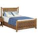 Braxton Culler Summer Retreat Standard Bed Wicker/Rattan in Blue | 60 H x 88 D in | Wayfair 818-221/SEAGLASS