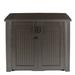 CG INTERNATIONAL TRADING 123 Gallon Water Resistant Lockable Deck Box in Brown Resin | 33.8 H x 46 W x 24.7 D in | Wayfair cg157