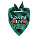 Reed Irish Pet Saliva Scarf St. Patrick s Day Cat Dog Scarf Cotton Scarf Accessories