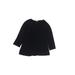 OshKosh B'gosh 3/4 Sleeve T-Shirt: Black Print Tops - Kids Girl's Size 7