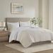 Beautyrest Miro 3 Piece Gauze Oversized Duvet Cover Set /Polyfill/Microfiber in White | King/California King Duvet Cover + 2 King Shams | Wayfair