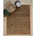 Blue/Brown 8 x 0.5 in Area Rug - Canora Grey Seline Oriental Hand Knotted 8' x 10' Wool Red/Yellow/Navy Area Rug Wool | 8 W x 0.5 D in | Wayfair
