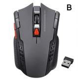 2.4GHz Wireless Cordless Mouse Mice Optical Scroll Gaming Mouse Laptop F S0L2