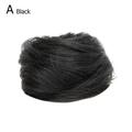 Messy Hair Extension Bun Scrunchie Straight Elastic Wrap Around Cover 2022 S2T7