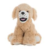 Adorable Goldie The Lab Retriever Dog Stuffed Animal 16 Inch Dog Puppy with a 60-Second Digital Recorder Special Messages Songs or Lyrics Gift for Birthday Surprises Velentine Day Kids!