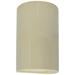 Ambiance 12 1/2"H Vanilla Cylinder Closed Top Wall Sconce