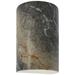 Ambiance 12 1/2" High Slate Marble Cylinder ADA Wall Sconce