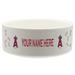 White Los Angeles Angels 20oz. Personalized Pet Bowl