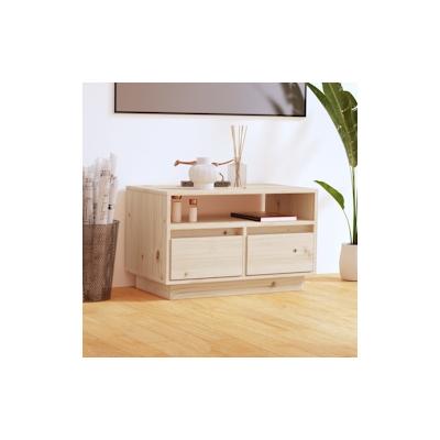 vidaXL TV-Schrank 60x35x37 cm Massivholz Kiefer