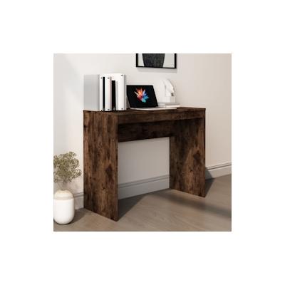 vidaXL Schreibtisch Räuchereiche 90x40x72 cm Holzwerkstoff