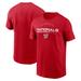 Men's Nike Red Washington Nationals Team Engineered Performance T-Shirt