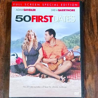 Columbia Media | 50 First Dates On Dvd Adam Sandler | Color: Yellow | Size: Os
