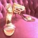 Nine West Shoes | Gold Copper & Silver Nine West Ankle Zip Heels | Color: Gold/Silver | Size: 10