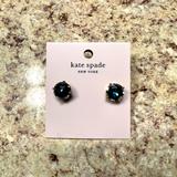 Kate Spade Jewelry | Kate Spade Blue Sapphire Gold Plated | Color: Blue/Gold | Size: 0.43”
