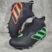 Adidas Shoes | Adidas Nasty 2.0 X Miami Hurricanes Mens Football Cleats Size 15 Rare New Hq6418 | Color: Black | Size: 15