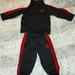 Adidas Matching Sets | Addidas Track Suit (Set) 12mo Boys Black And Red | Color: Black/Red | Size: 12mb