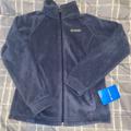 Columbia Jackets & Coats | Girls Columbia Coat Soft Fuzzy Blue Cm Age 10/12 | Color: Blue/Gray | Size: Mg