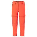 Vaude - Kid's Zip Off Pants Slim Fit - Zip-Off-Hose Gr 122/128 rot