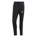 adidas Herren Essentials Single Jogginghosen, Black/White, XL