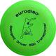 Eurodisc Unisex – Erwachsene Discgolf Driver Standard Frisbee, Green, 21 cm