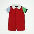Pre-owned Ralph Lauren Boys Red Romper size: 9 Months
