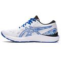 ASICS Men's Gel-Cumulus 23 Running Shoes, White/Tuna Blue, 9.5 UK