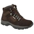 Northwest Territory Men's Hudson Leather Waterproof Hiking/Walking/Trekking Boots, Brown Suede, 11