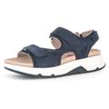 Sandale GABOR ROLLINGSOFT Gr. 40, blau (dunkelblau) Damen Schuhe Sandalen